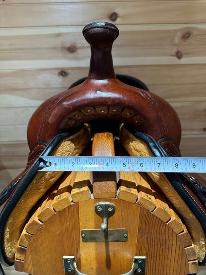 17” Circle Y Flex-Lite Western Trail Saddle Model 1558