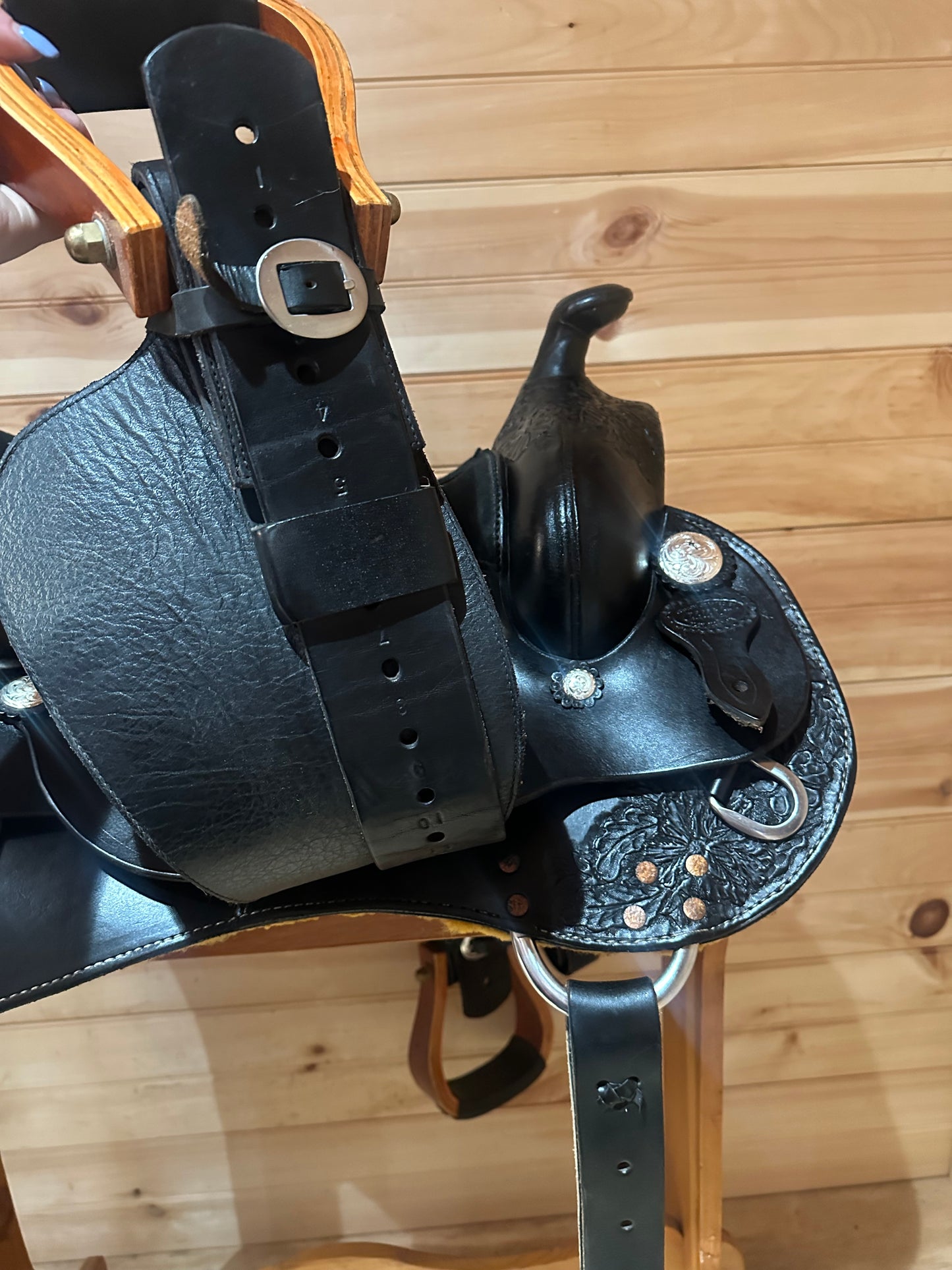 16” CW Wiley Custom Reiner Western Saddle