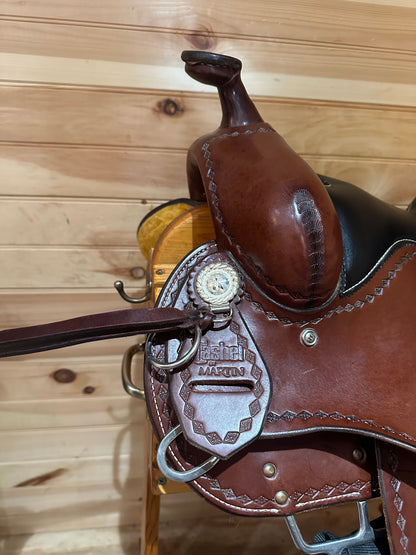 15” Cashel Round Skirt by Martin Saddlery Western Trail Saddle