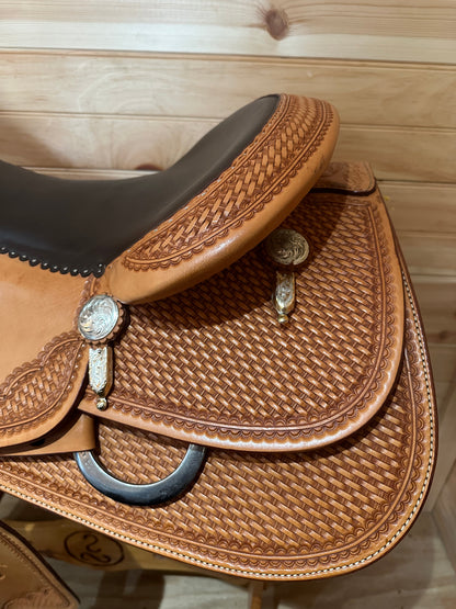 17” Billy Cook Maker Reiner Western Saddle Model 6005