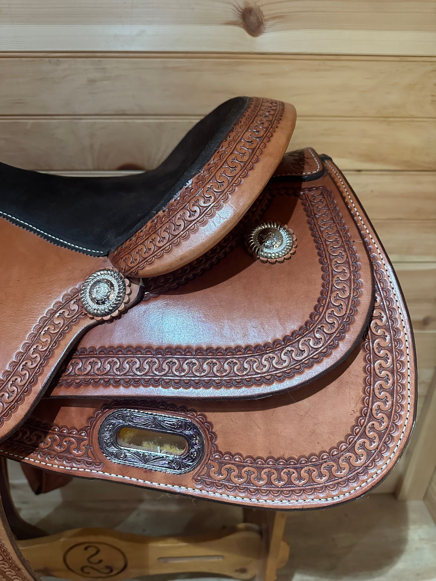 16” Billy Cook Maker Sulphur OK Reiner Western Saddle Model 8915