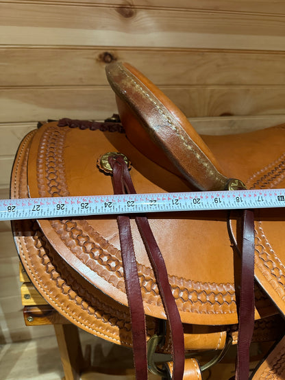 16” American Saddlery Mastercraft Wade Roper Western Saddle Model 122