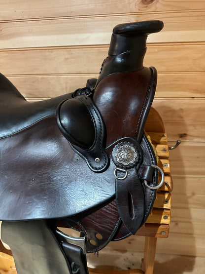 16.5” Allegany Mountain Saddlery Wade Trail Saddle