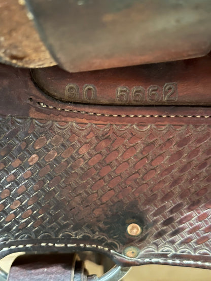 16” Billy Cook Maker Equitation Western Pleasure Saddle Model 8915