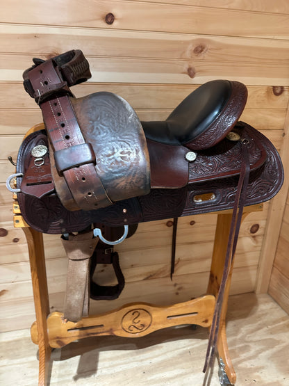 16” Circle Y High Horse Mineral Wells Western Trail Saddle Model 6812