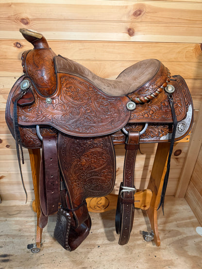 16” Tex Tan Hereford Equitation Show Saddle Model 1192I