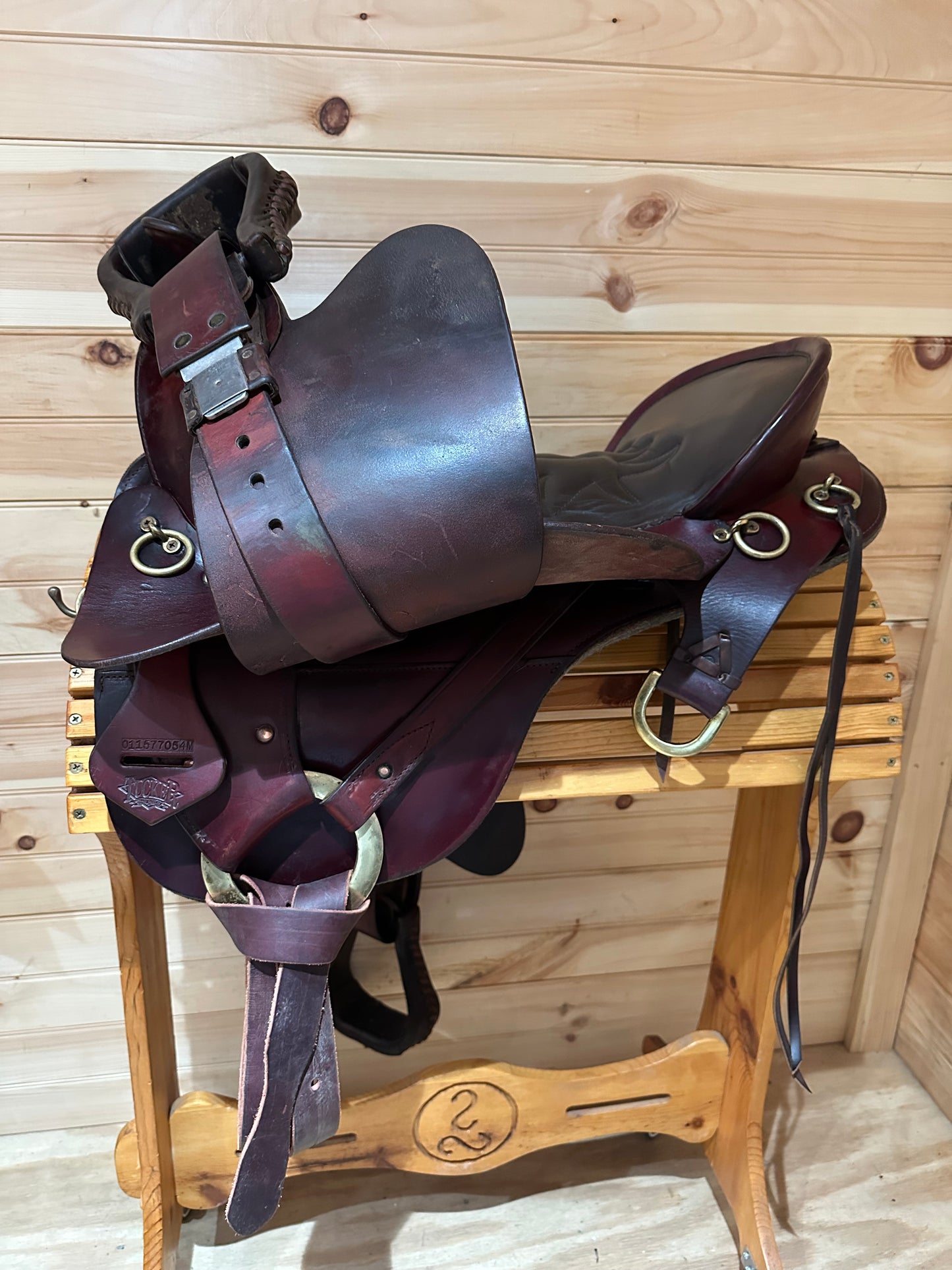 17.5” Tucker Saddlery Cheyenne Western Trail Saddle Model 157