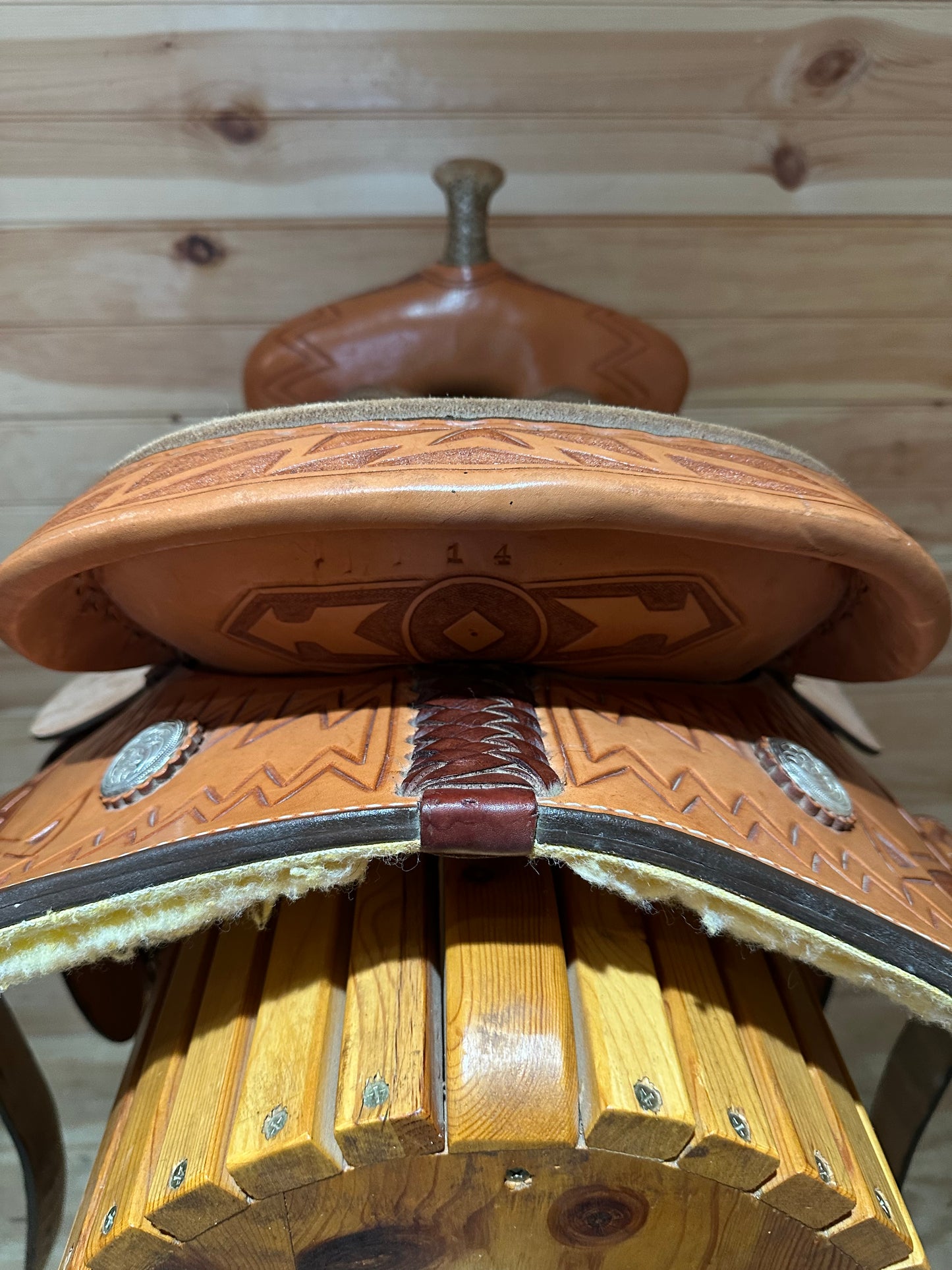 14” Dale Fredericks Saddlesmith Barrel Racing Saddle Model 21544