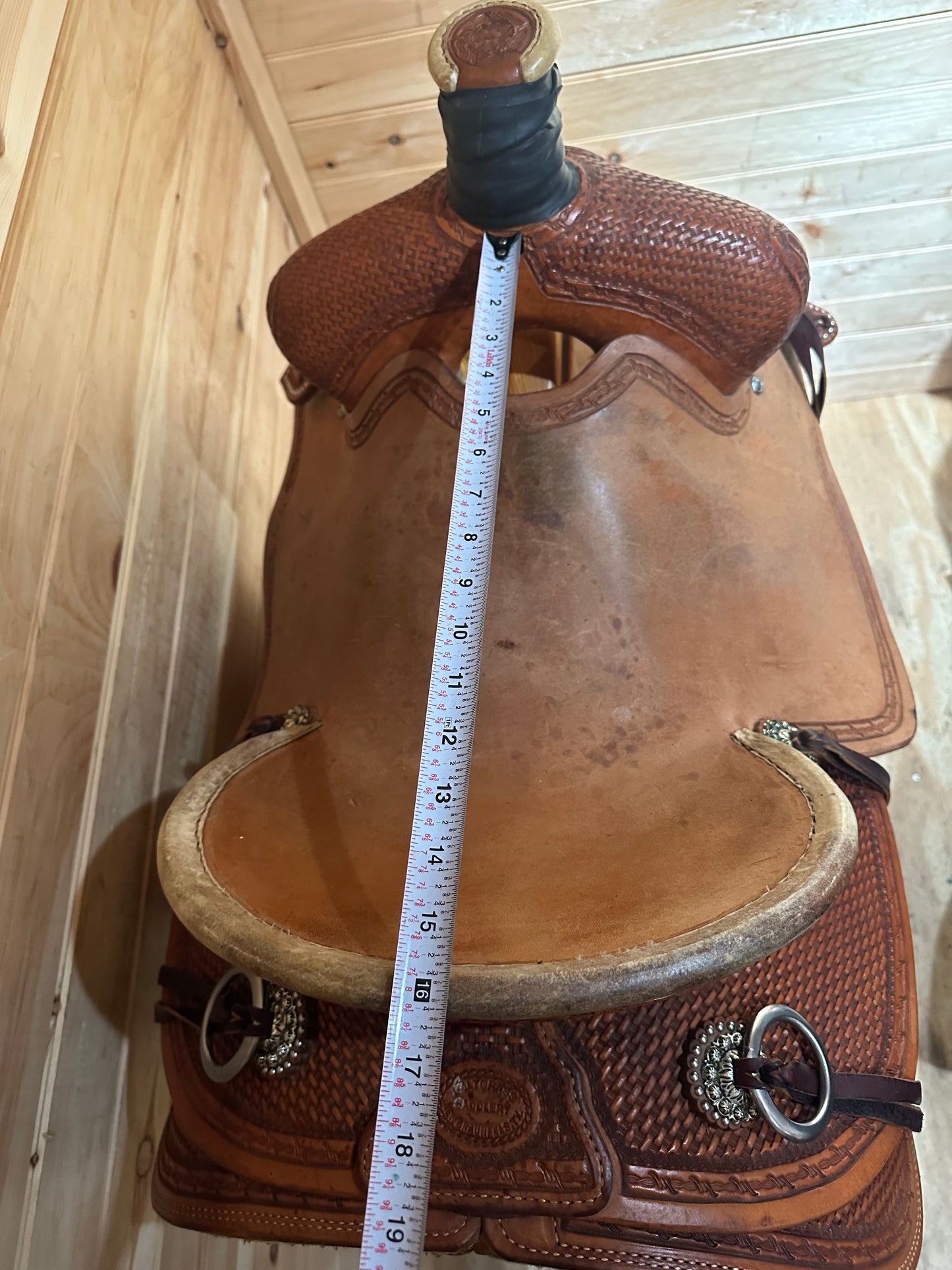 16” Saltgrass Saddlery Ranch Roper Western Saddle