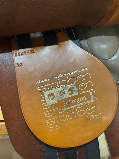 18” Stubben Lohengrin CS Elite Saddle (32cm)