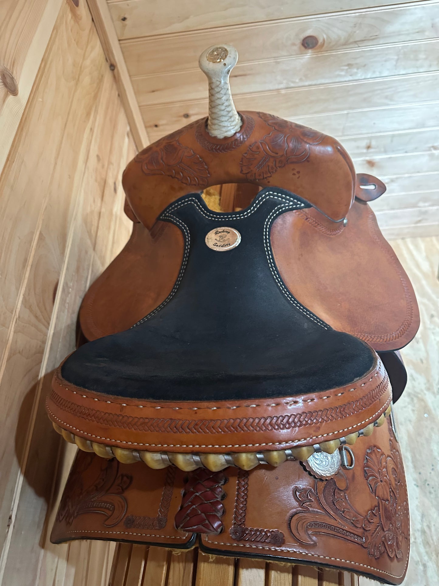 13” Rocking R Saddlery Youth Barrel Racing Saddle