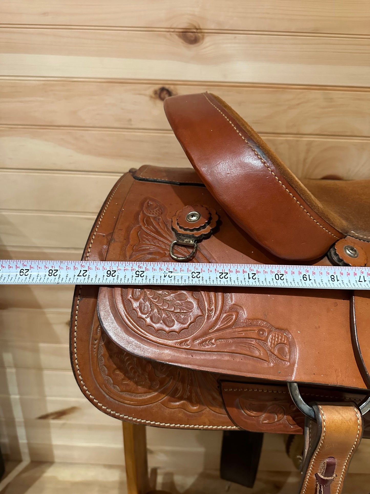 16” Big Horn Roper Western Saddle Model 824