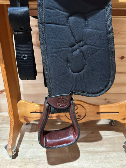 16” Crest Ridge Saddlery Sentry Lite Western Trail Saddle