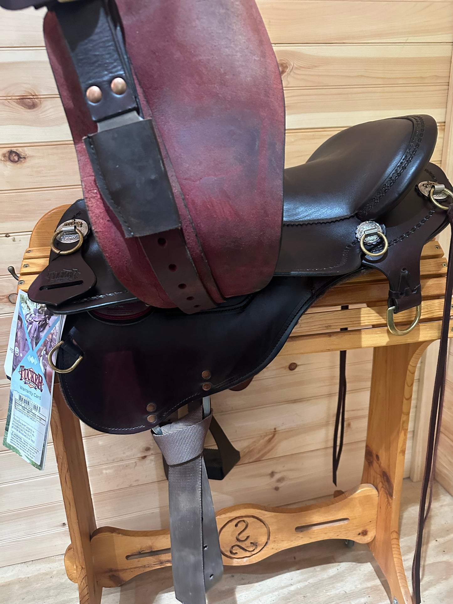 16.5” Tucker Classic Endurance Trail Saddle Model T59