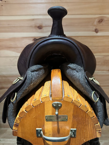 17.5” Tucker Cheyenne Western Trail Saddle Model 157