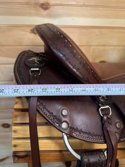 15” Clinton Anderson Aussie Stock Saddle by Martin Saddlery