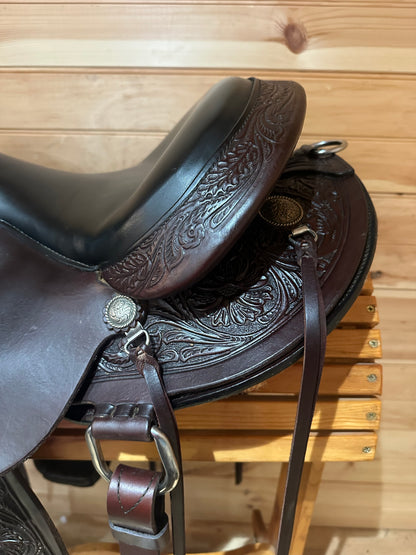 15” Circle Y High Horse Mesquite Trail Western Saddle Model 6864 (2022)
