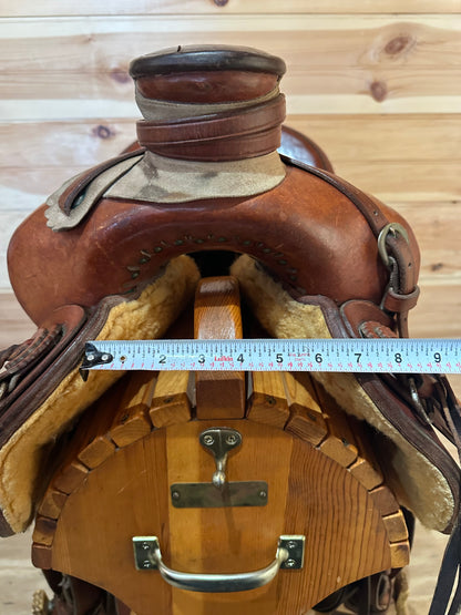 16” McCall Lady Pendleton Western Saddle Model 349-505