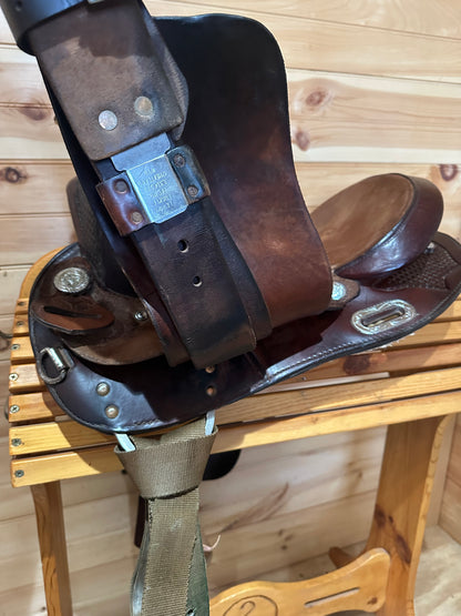 15” Circle Y Barrel Racing Saddle Model 3044