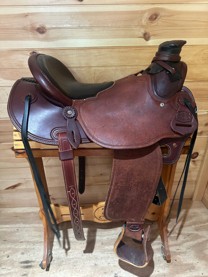15.5” McCall Mclite Wade Western Saddle W108 521