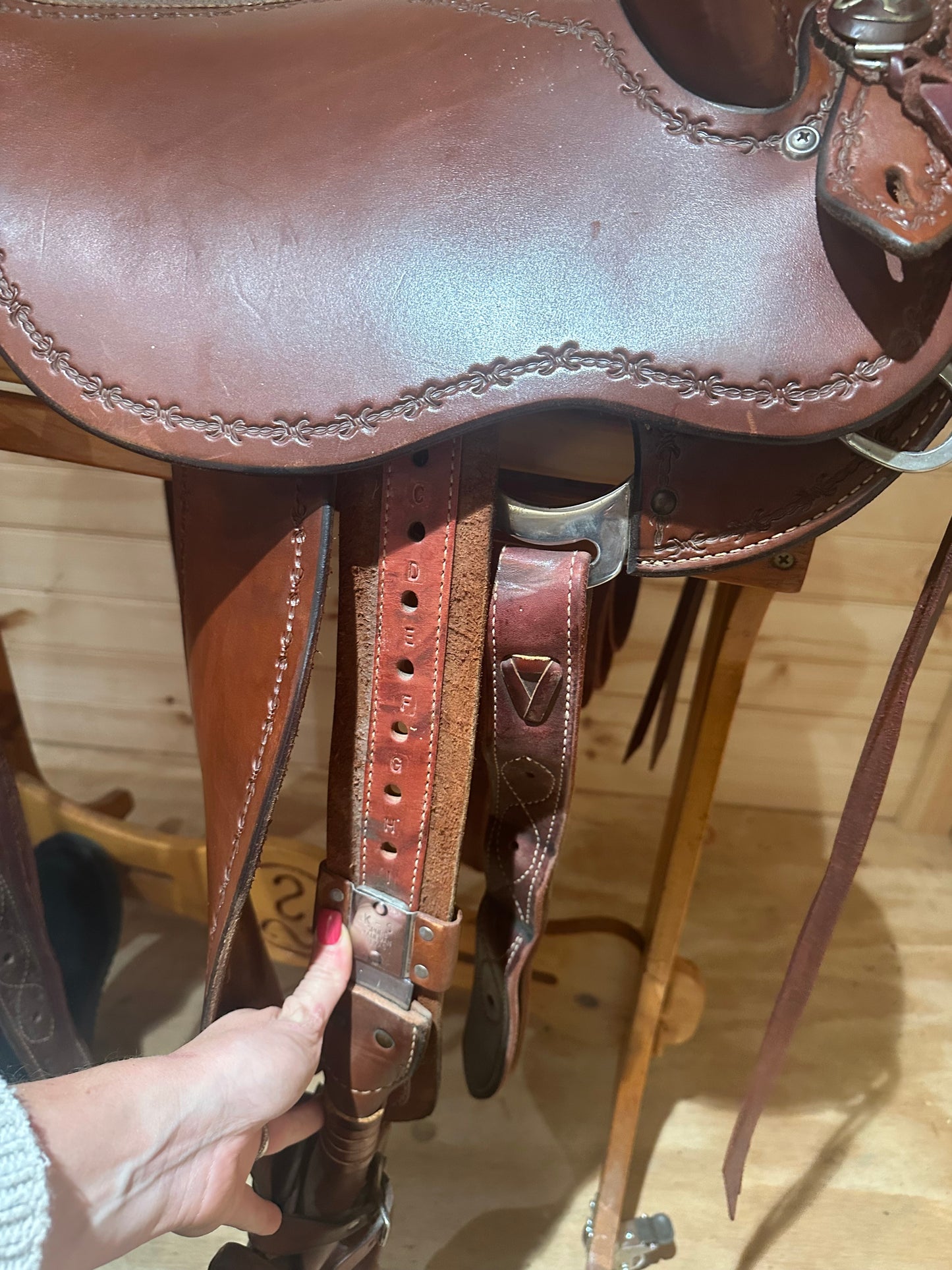 15” Clinton Anderson Aussie Saddle by Martin Saddlery