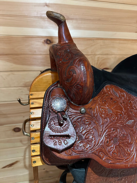 15” Billy Cook Western Show Saddle Model 290