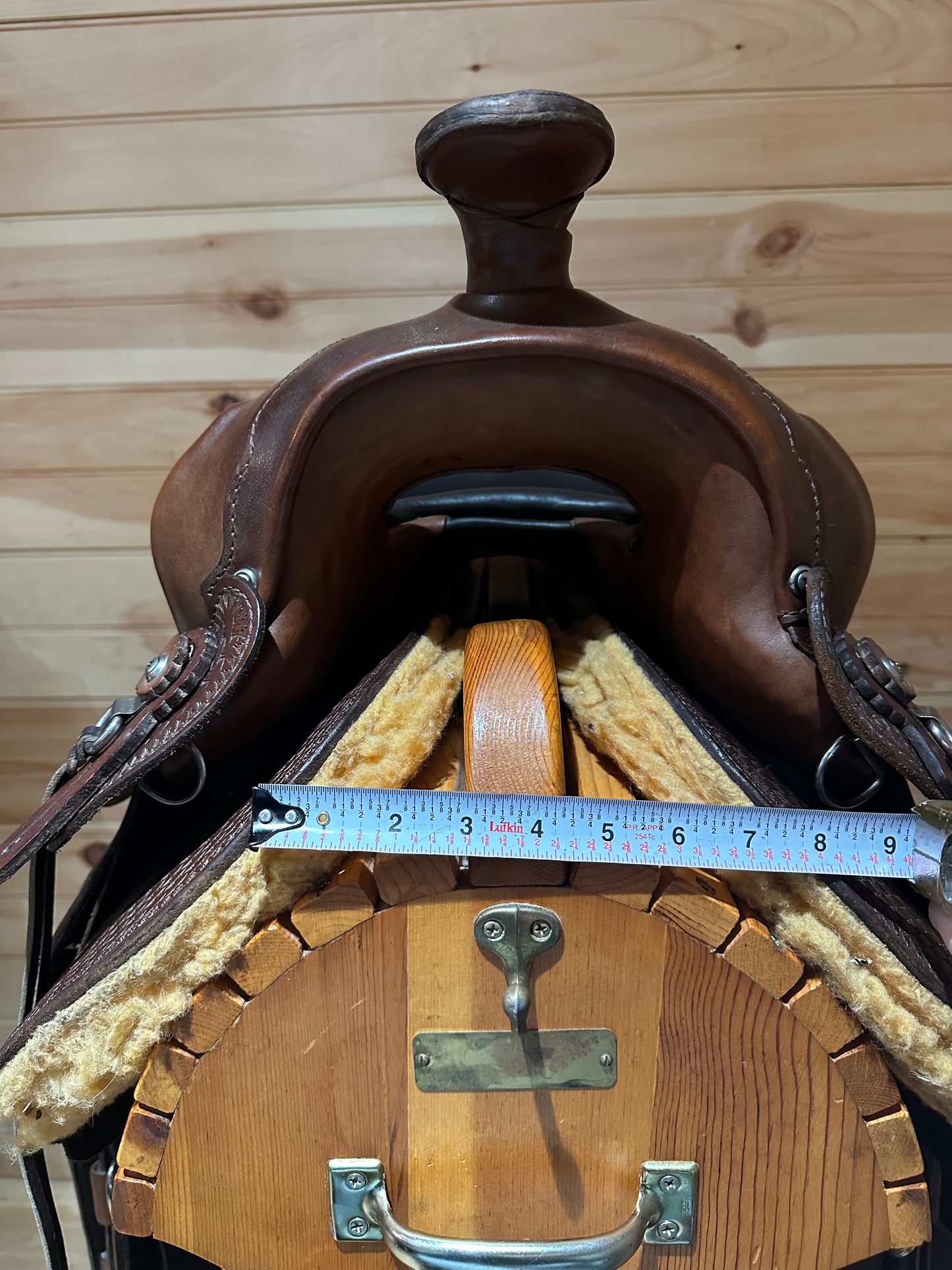 16” Ortho-Flex “The Western Lariat” Western Trail Saddle Model TP-160