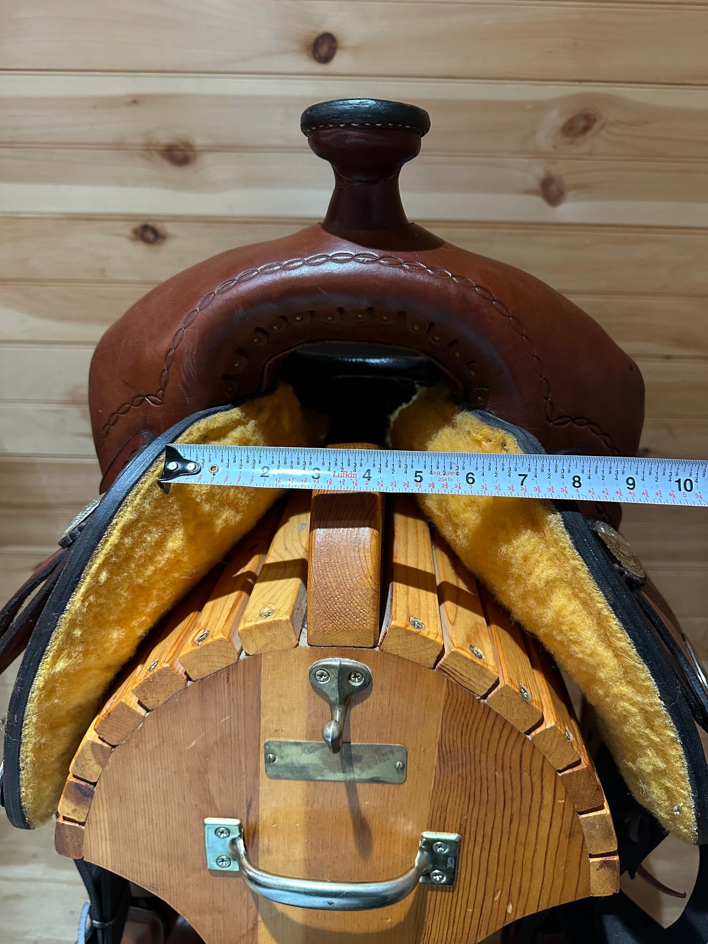 15” Double C Saddlery Western Trail Saddle Model CP 1308 03