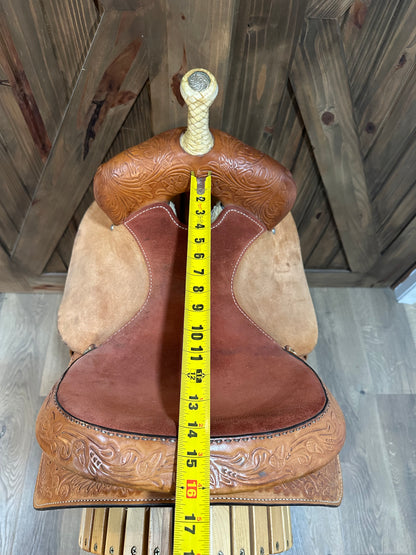 14” Circle Y Proven Barrel Racing Saddle