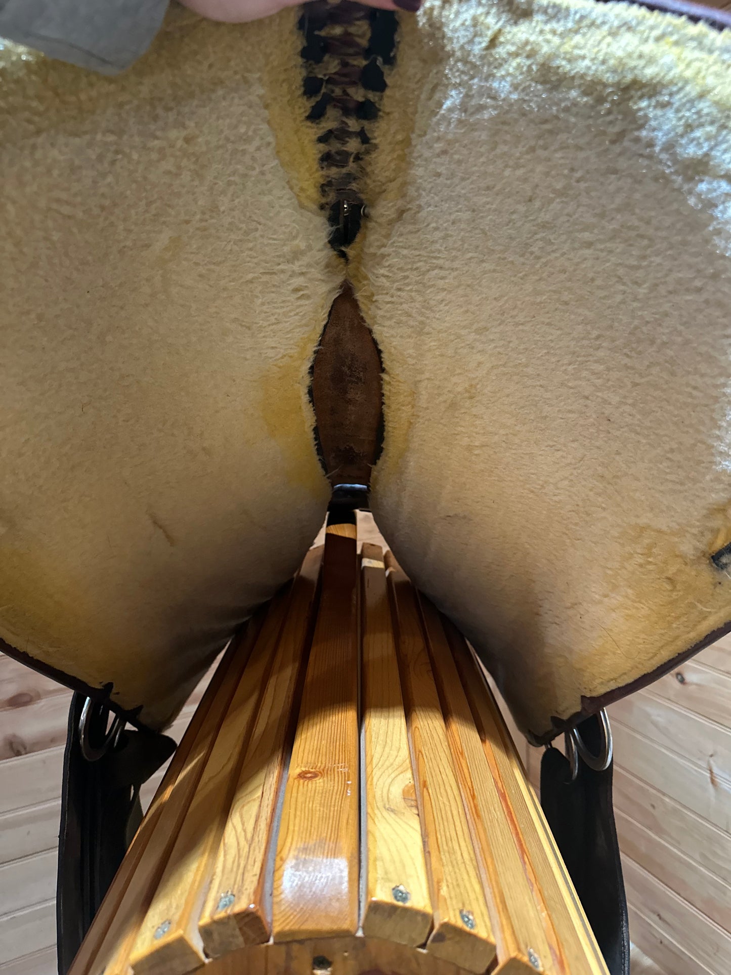 16” Circle Y Topeka Flex-Lite Western Trail Saddle Model 1551