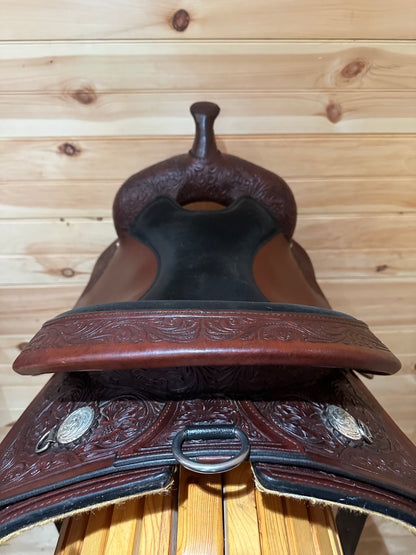 16” Circle Y Houston Trail Western Saddle Model 2610