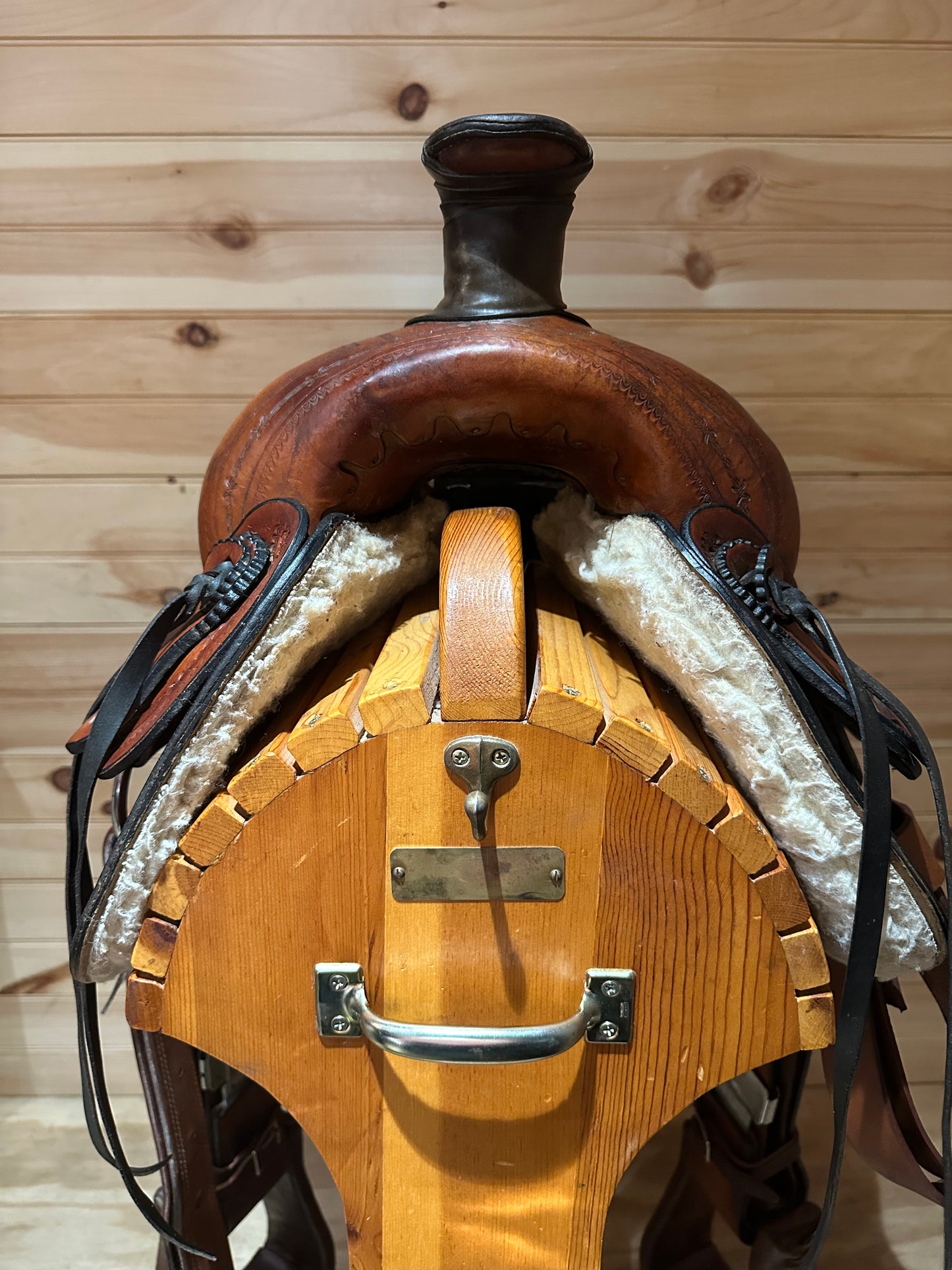 16” VH Saddlery Circle M Roper Western Saddle Model 1635