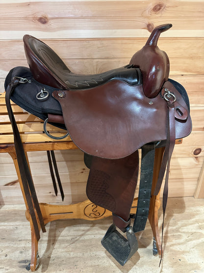 16” Crest Ridge Sonata Lite Western Trail Saddle