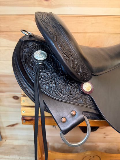 16” Circle Y High Horse Round Rock Gaited Western Trail Saddle Model 6870 (2023)