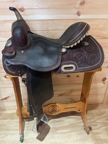 15” Billy Cook BW Barrel Racing Saddle Model 1930