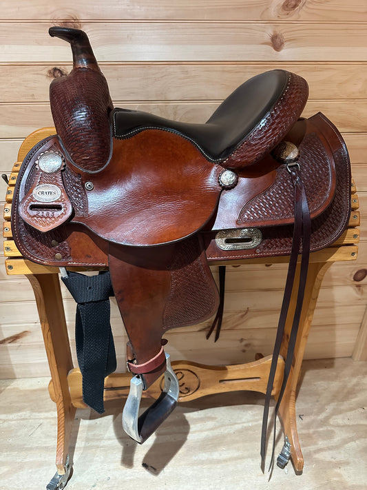 13” Crates Youth Equi-Fit Western Trail Saddle Model 2183