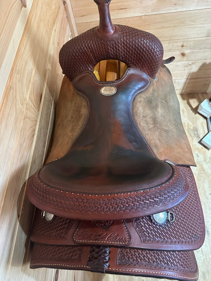16” Genuine Billy Cook Pro Cutter Western Saddle Model 8940