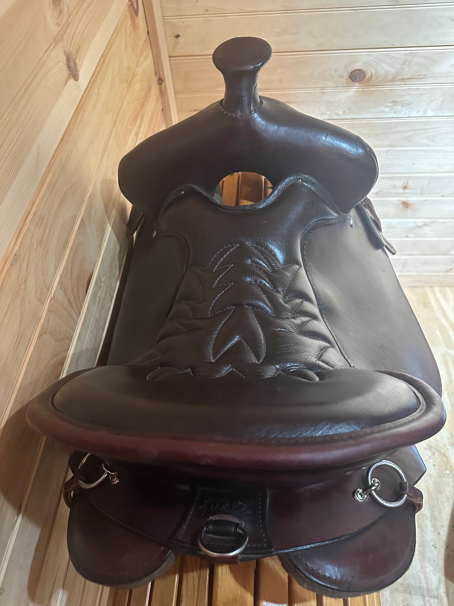 15.5” Tucker High Plains Western Trail Saddle Model 260