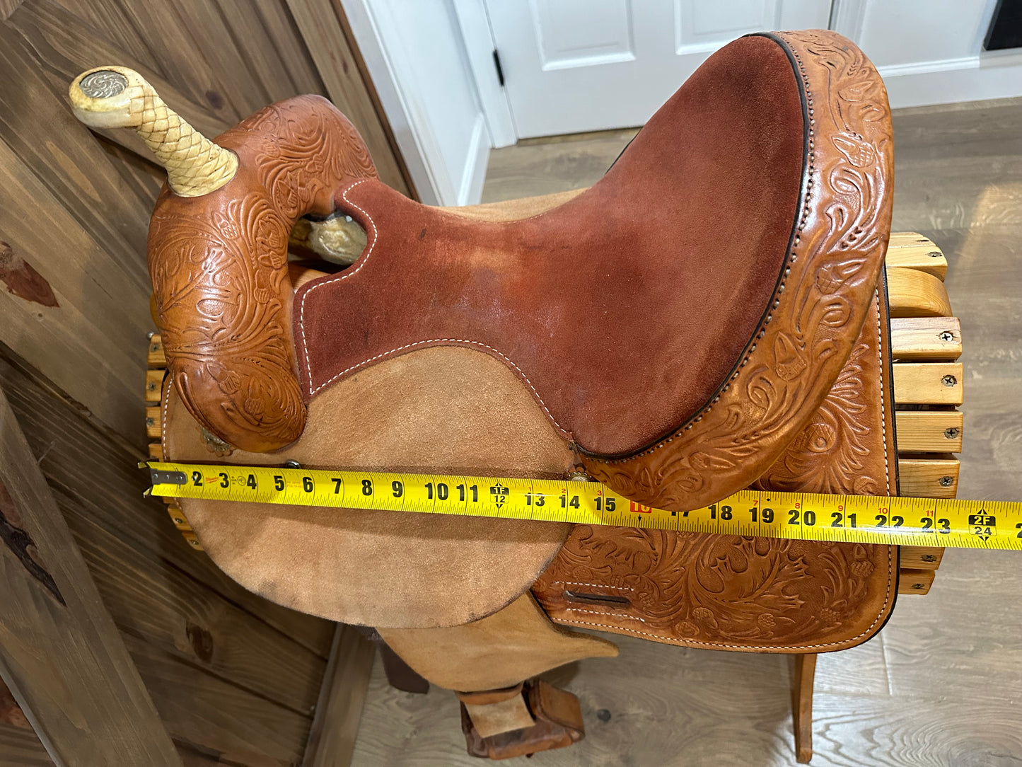 14” Circle Y Proven Barrel Racing Saddle