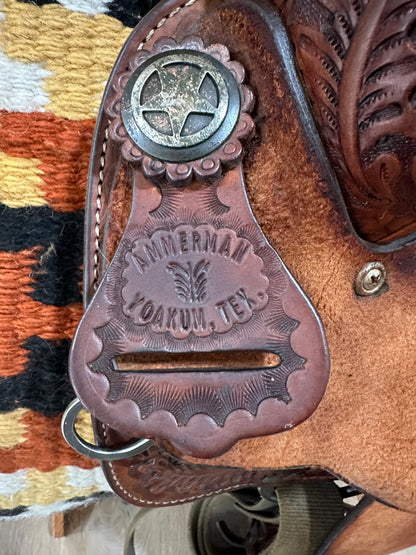 14” Ammerman Barrel Racing Saddle