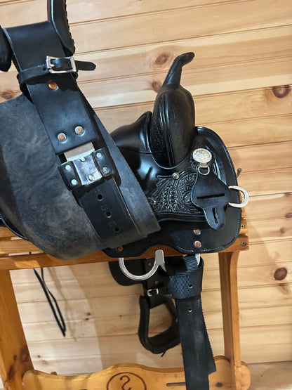 17” Circle Y High Horse Round Rock Gaited Western Trail Saddle Model 6870 (2021)