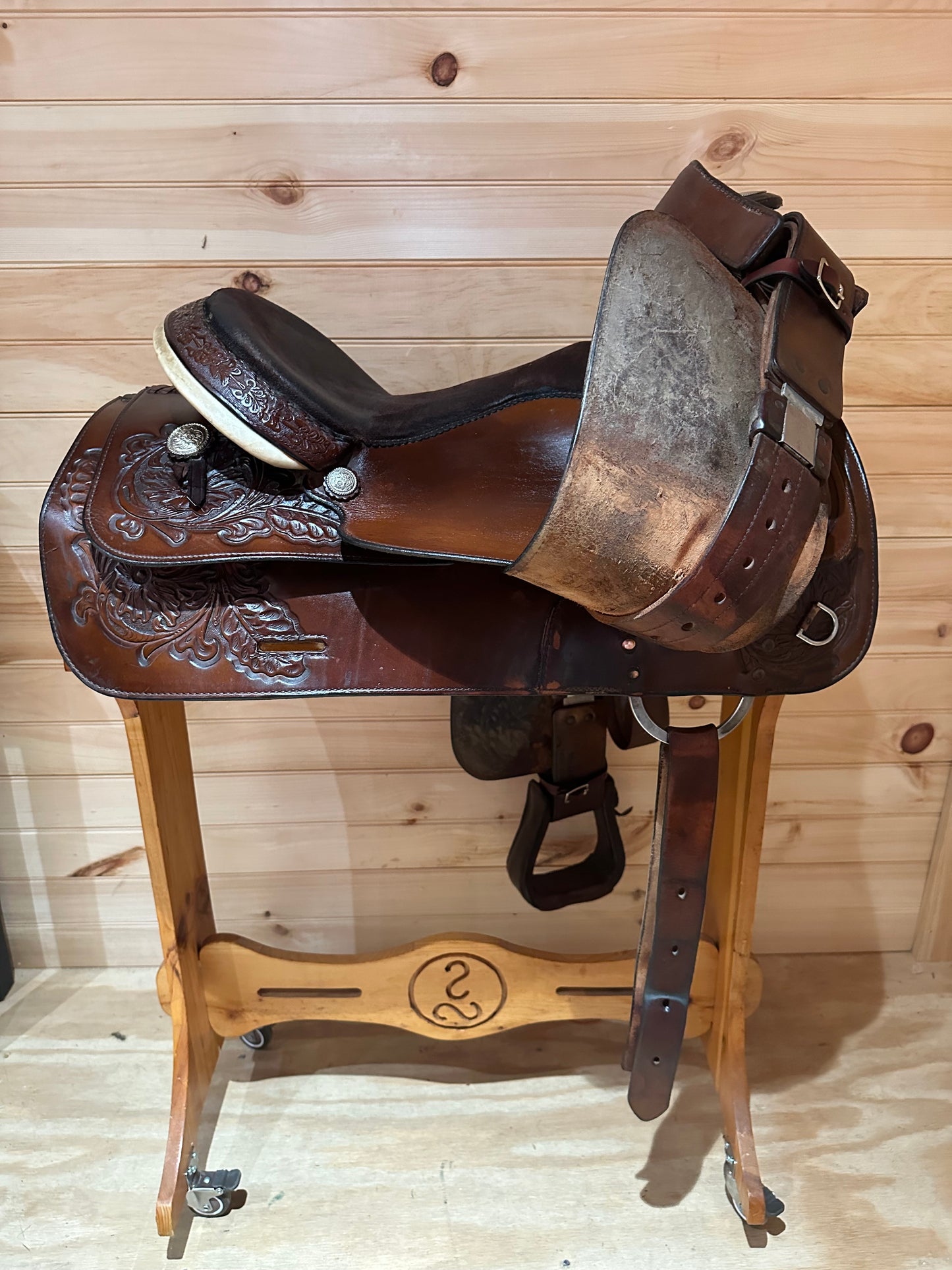 15” Tex Tan Hereford Western Equitation Saddle Model 08-1440-P