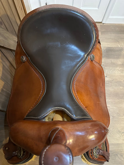 17” Crates Western Trail Saddle Model # 402-5