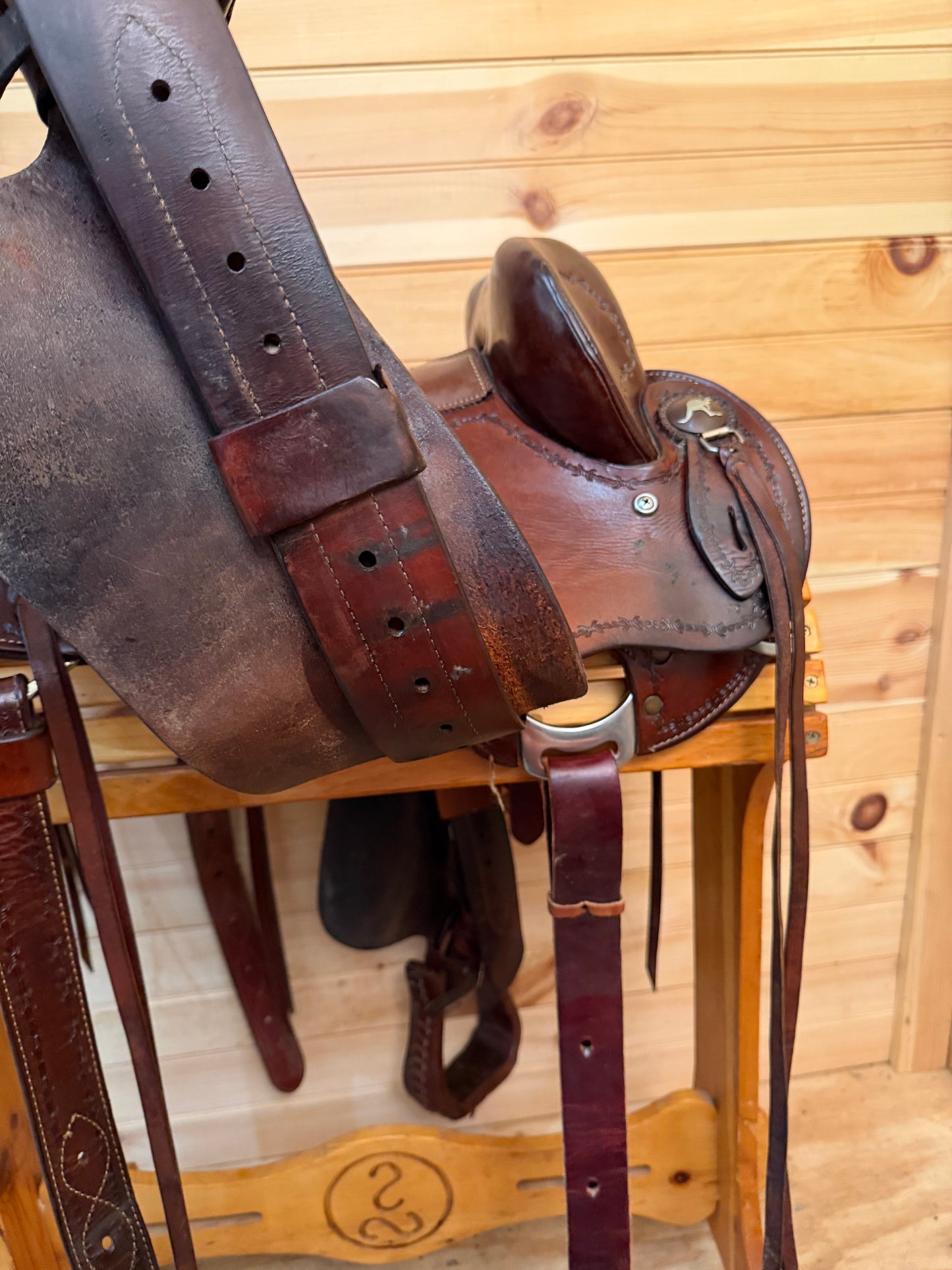 15” Clinton Anderson Aussie Stock Saddle by Martin Saddlery