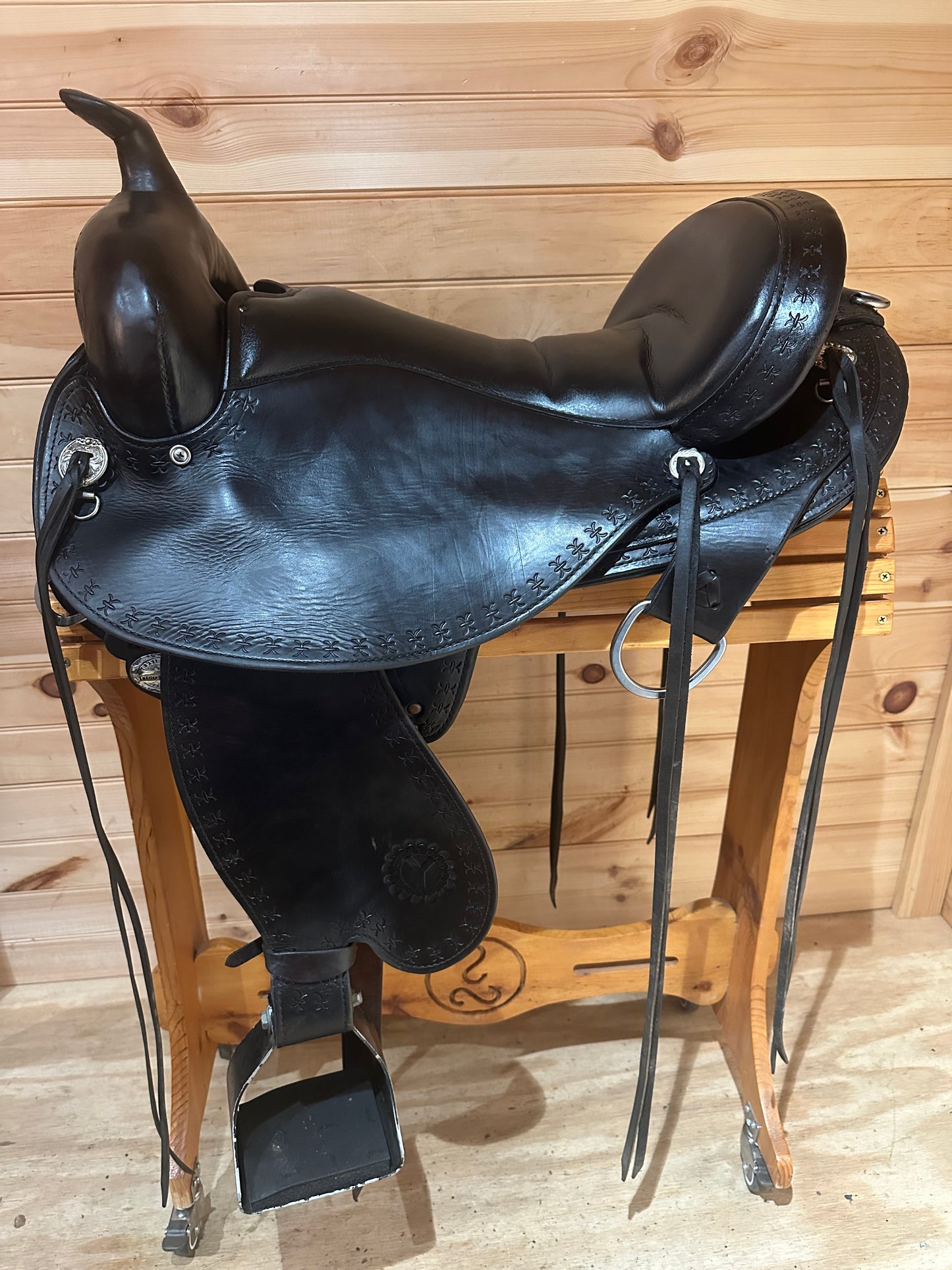 17” Circle Y flex2 Alabama Trail Gaiter Western Gaited Saddle Model 1581
