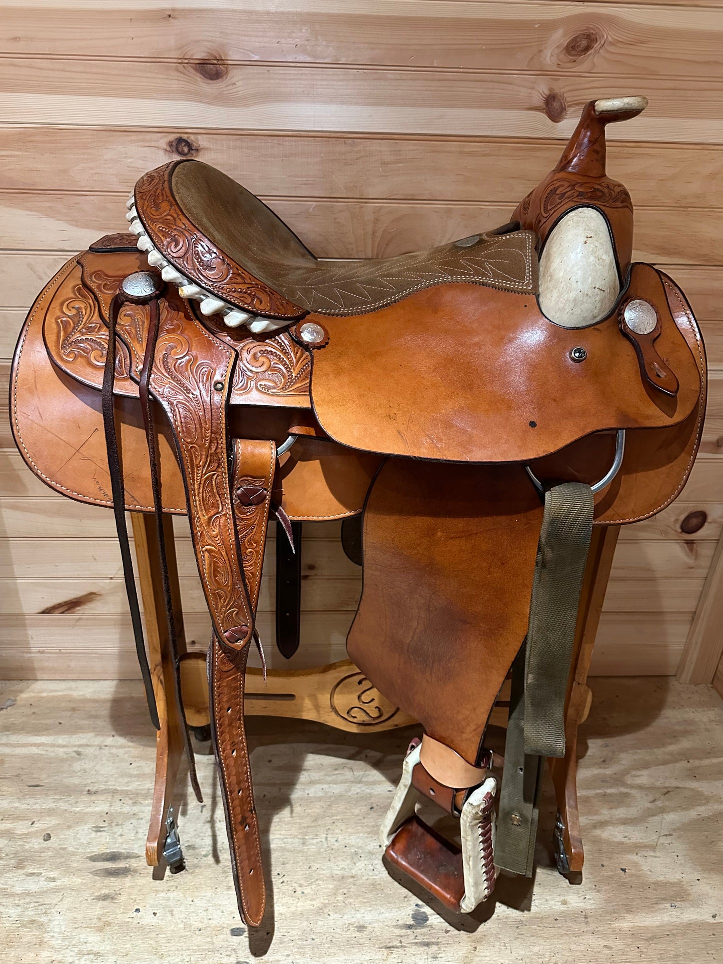16” Billy Cook Roping Western Saddle Model 8404