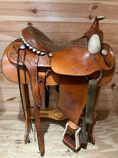 16” Billy Cook Roping Western Saddle Model 8404