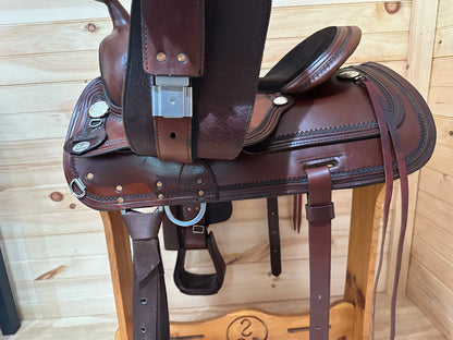 15” Circle Y Flex-Lite Park & Trail Western Saddle Model 1551 *Complete Tack Package*