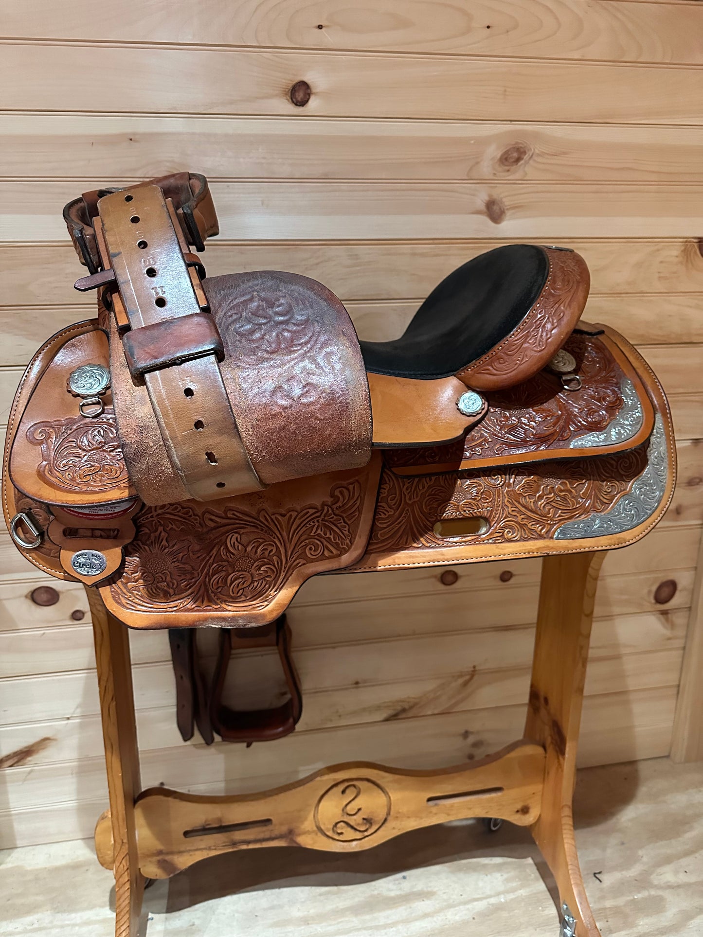 16” Circle Y Equitation Show Saddle model 3660