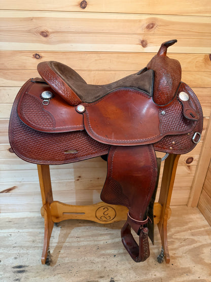 16” Crates Equi-Fit Reiner Western Saddle Model 249-4